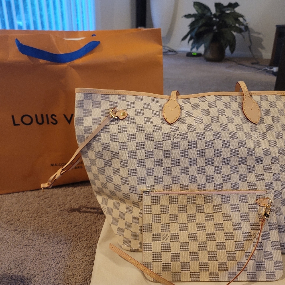 LV Neverfull GM and pochette